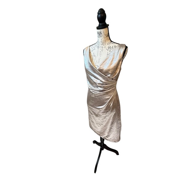 Anne Klein Metallic Mini Dress - Picture 3 of 8